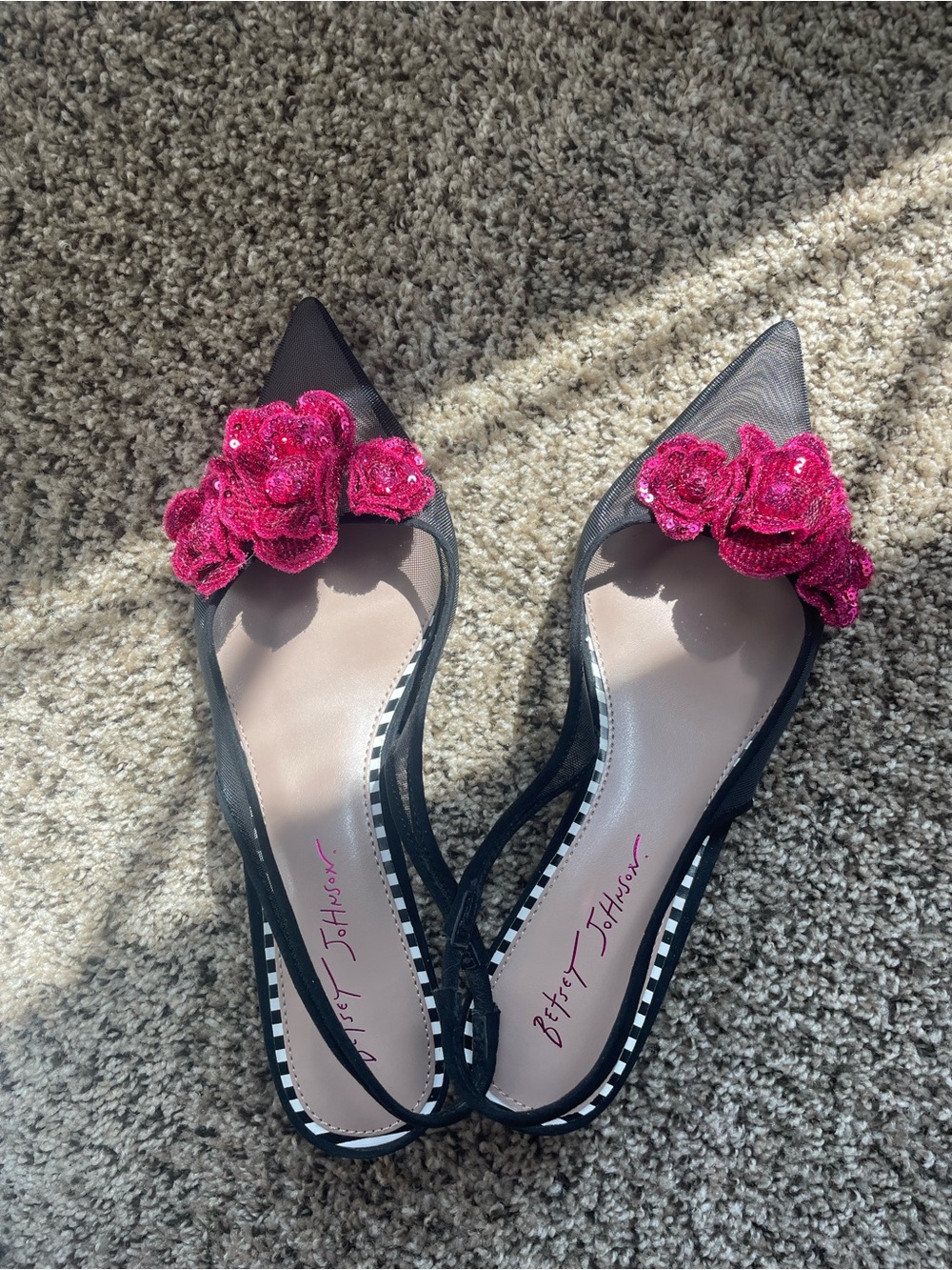Betsey Johnson Aurora Kitten Heel